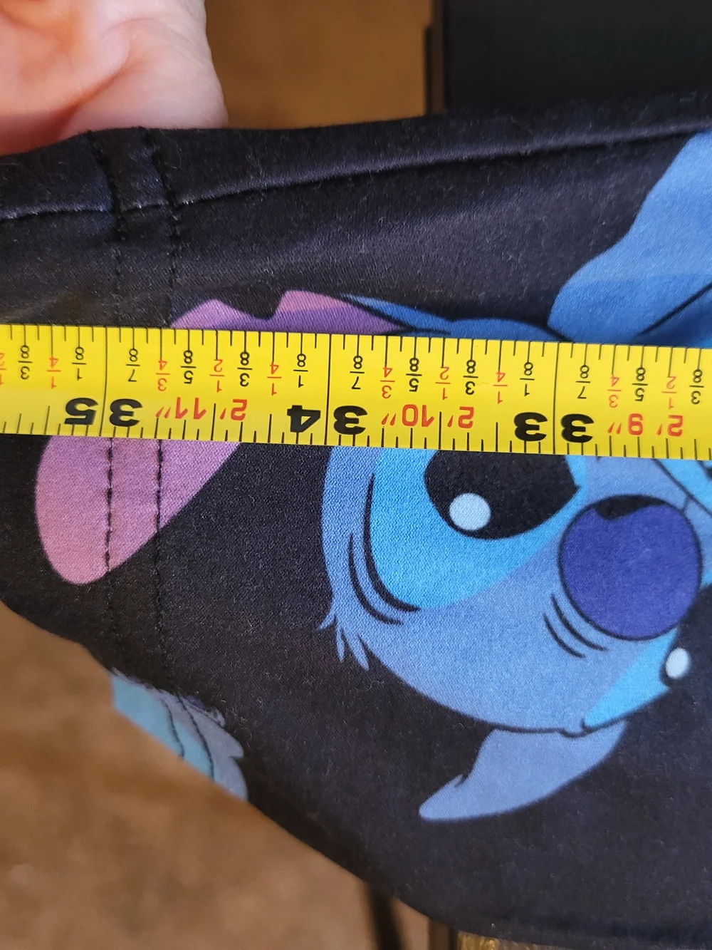 Girls Disney Stitch Leggings  Size Small